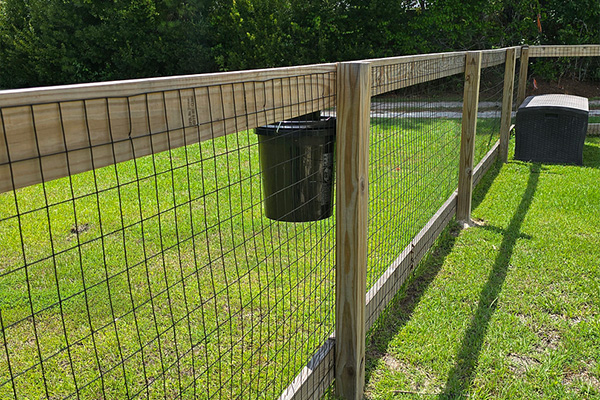 Outdoor fly trap installed by Healthy Home Pest Control in Wilmington NC